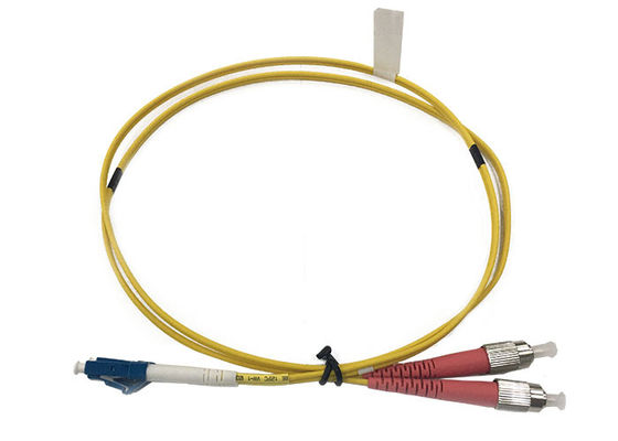 Cavo duplex monomodale di LC UPC 2.0mm 1M Fiber Optic Patch