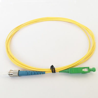 Cavo di toppa a fibra ottica basso di singolo modo dello Sc della st di perdita di inserzione