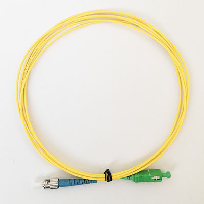 Cavo di toppa a fibra ottica basso di singolo modo dello Sc della st di perdita di inserzione