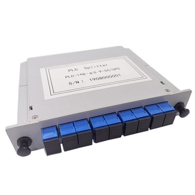 Separatore a fibra ottica a forma di scatola leggero dello SpA 1x8 di LGX