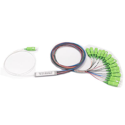 beam splitter a fibra ottica variopinto dello Sc APC di 0.9mm, separatore del Plc 1x16