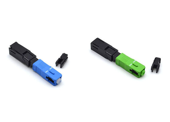 Connettore di cavo a fibre ottiche dello SGS 4mm, connettore dello Sc UPC