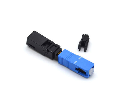 Connettore di cavo a fibre ottiche dello SGS 4mm, connettore dello Sc UPC