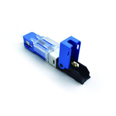Singolo connettore rapido a fibra ottica dello Sc UPC Ftth di modo 52mm