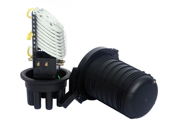 Il centro all'aperto MINI Waterproof Fiber Optic Closure del materiale 144 del PE