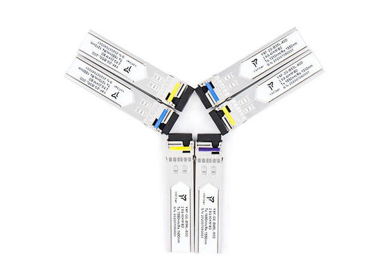 Ricetrasmettitori ottici bassi di EMI 3.3V 20km 2.5G SFP
