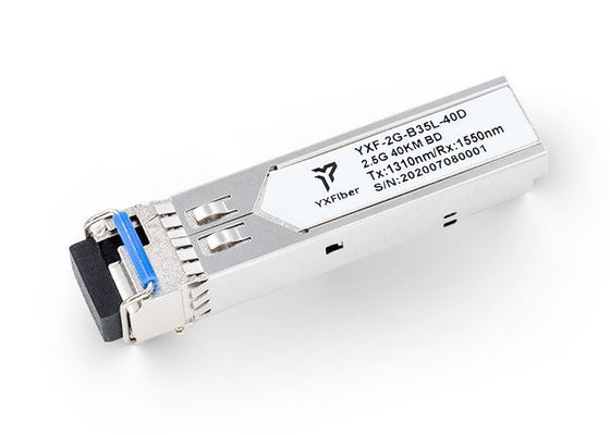 ricetrasmettitori ottici di 20km LCDDM 1310nm 1550nm 2.5G SFP